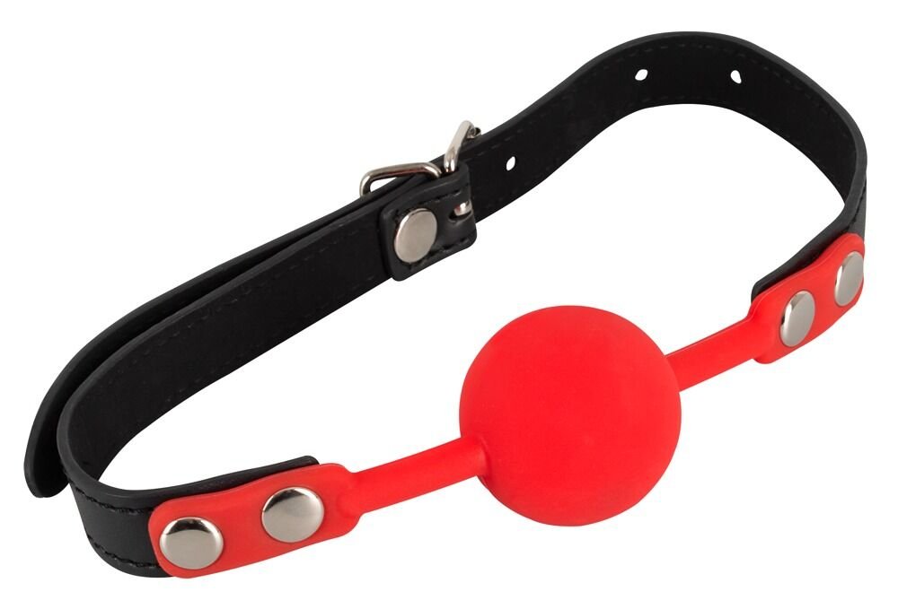 Baillon silicone rouge , Bad Kittty