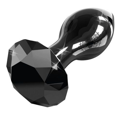 Plug en verre noir diamant, Icicles