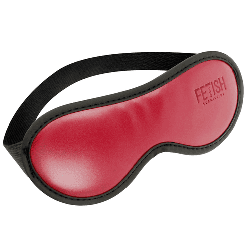 Masque rouge en néoprène, Fetish submissive